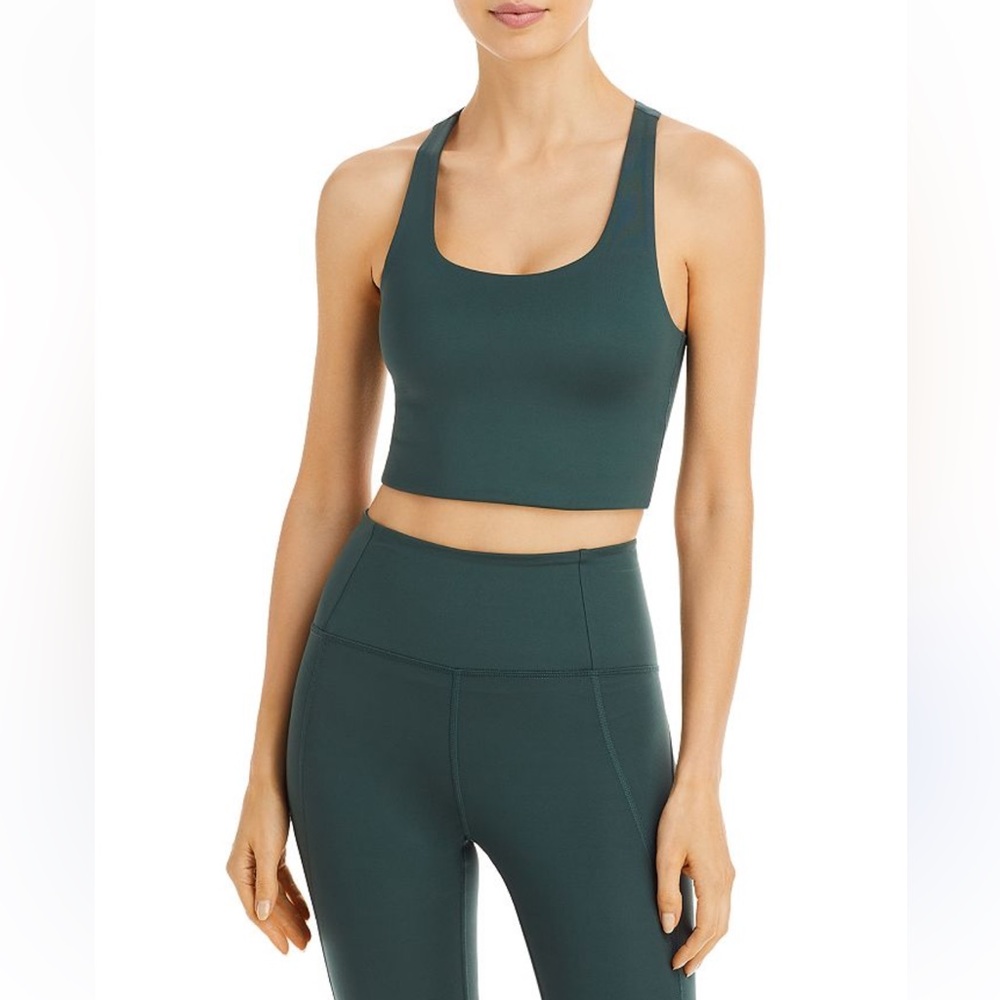 Girlfriend Collective Hunter Green Workout Set NWOT - XS
